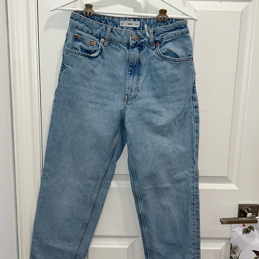 MANGO Blue Mom Jeans